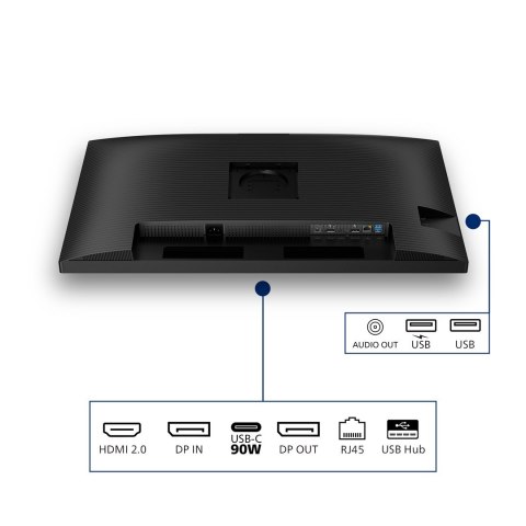 Monitor Philips 80.0cm (31.5") 32B2U3601 16:09 HDMI+DP+USB-C