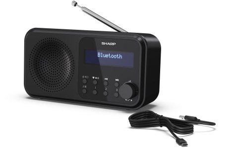 Radio przenośne Sharp DR-P420 Czarne