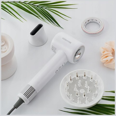 Suszarka do włosów COSHARE SuperFlow1 PRO HD10E biały