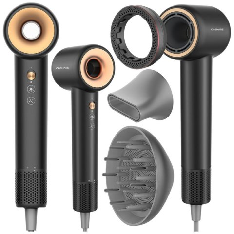 Suszarka do włosów COSHARE SuperFlow1 PRO HD10E czarny