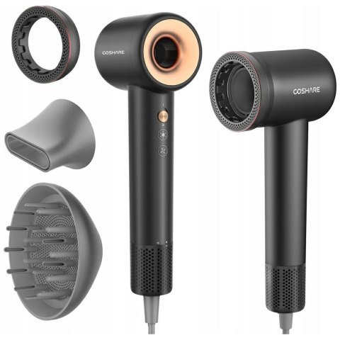 Suszarka do włosów COSHARE SuperFlow1 PRO HD10E czarny