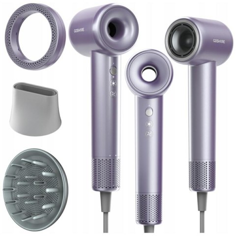 Suszarka do włosów COSHARE SuperFlow1 PRO HD10E fioletowy