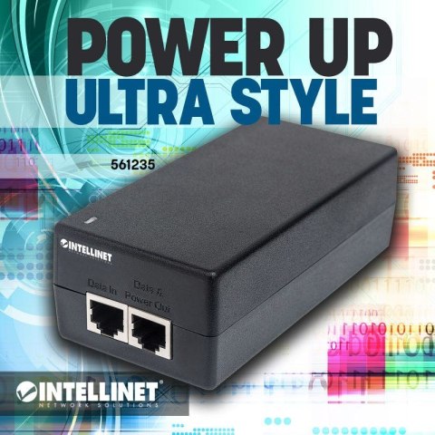 Adapter zasilacz Ultra PoE 60W 1x Gigabit RJ45