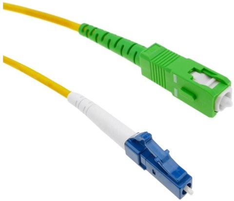 INTELLINET Patchcord światłowodowy OS2 9/125 SM SC/APC-LC/UPC Simplex 2 m ILWL D9-MAL-020TY