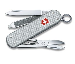 Victorinox V-0.62 21.26 Taschenmesser Classic Alox, silber