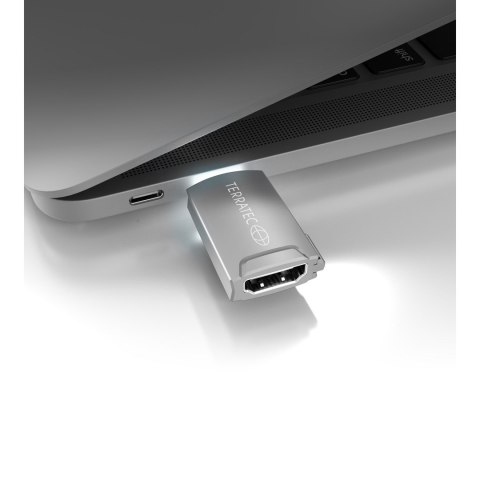 Terratec CONNECT C12 USB Type-C HDMI Szary