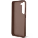 Guess GUHCS23MG4GLBR S23+ S916 brązowy/brown hardcase 4G Stripe Collection