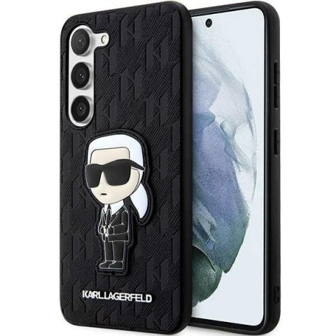 Karl Lagerfeld KLHCS23MSAKLHKPK S23+ S916 hardcase czarny/black Saffiano Monogram Ikonik