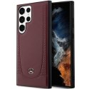 Mercedes MEHCS23LARMRE S23 Ultra S918 czerwony/red hardcase Leather Urban Bengale