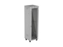 LANBERG SZAFA INSTALACYJNA RACK STOJĄCA 19" 42U 600X600 SZARA DRZWI PRZESZKLONE LCD (FLAT PACK) V2