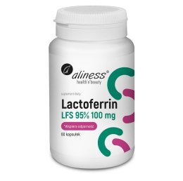 Aliness Lactoferrin LFS 95% 100mg x 60 kaps.