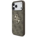 Etui Guess 4G Big Logo do iPhone 18 Pro / 17 Pro brązowy