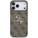 Etui Guess 4G Big Logo do iPhone 18 Pro / 17 Pro brązowy