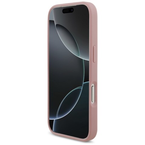 Etui Guess Fixed Glitter Big 4G do iPhone 18 Pro / 17 Pro różowy