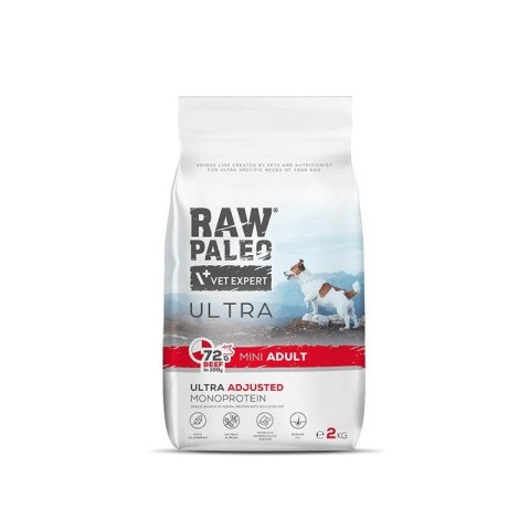 VetExpert Raw Paleo Ultra Wołowina Mini Adult 2kg