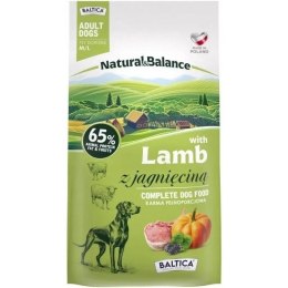 BALTICA NATURAL&BALANCE Jagnięcina M/L 3kg