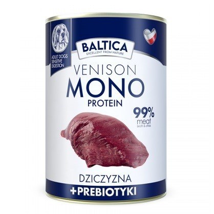 BALTICA NUTRACEUTIC Venison 99% & prebiotics 400g 400g