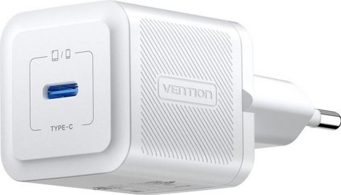 Ładowarka Vention USB-C 20W GaN biała