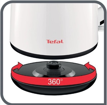 Czajnik Tefal Safe Tea KO261130, biały