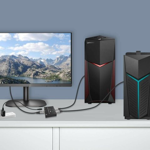 Techly IDATA-DP-2DP-8KT przełącznik wideo DisplayPort