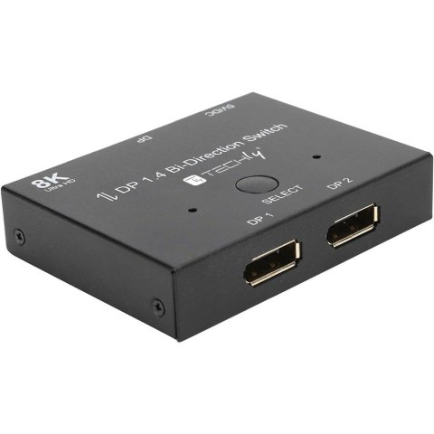 Techly IDATA-DP-2DP-8KT przełącznik wideo DisplayPort