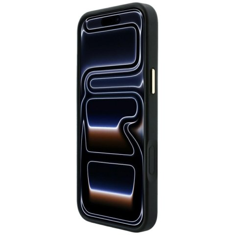 Etui Guess Embossed 4G Classic MagSafe do iPhone 18 Pro / 17 Pro czarny