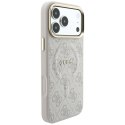 Etui Guess Embossed 4G Classic MagSafe do iPhone 18 Pro / 17 Pro różowy