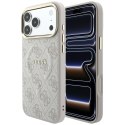 Etui Guess Embossed 4G Classic MagSafe do iPhone 18 Pro Max / 17 Pro Max różowy