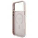 Etui Guess Embossed 4G Classic MagSafe do iPhone 18 Pro Max / 17 Pro Max różowy