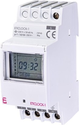 TIME SWITCH DIGITAL MODUL CLOCK-1 1P 16A