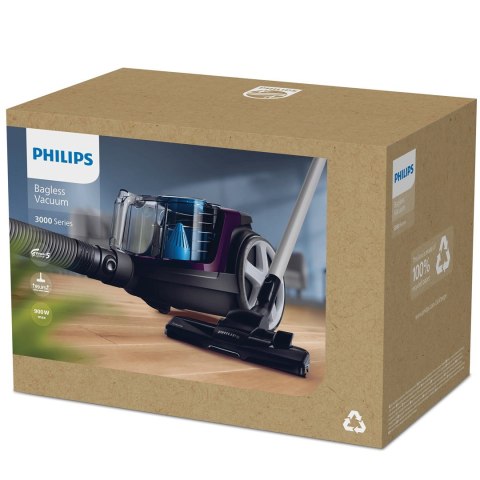 Philips 3000 series Odkurzacz bezworkowy PowerPro Compact FC9333/09
