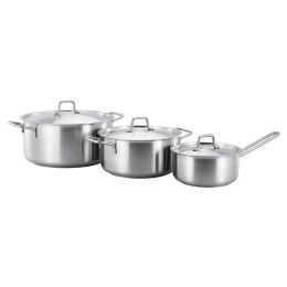 SET OF POTS 1.5/3/5L