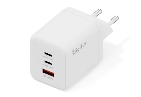 Digitus Ładowarka USB GaN 100W, 2x USB-C, 1x USB-A