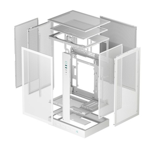 Obudowa DeepCool CH270 Digital WH (R-CH270-WHNDM0-G-1)