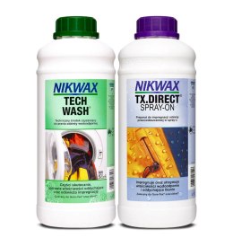 Zestaw Nikwax Twin Pack: Tech Wash + TX Direct Wash In 1L