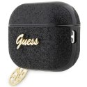 Guess GUAP2GLGSHK AirPods Pro 2 cover czarny/black Glitter Flake 4G Charm