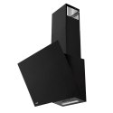 Okap kominowy MAAN Rodo Mini 60 cm | LED | czarne szkło