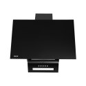 Okap kominowy MAAN Rodo Mini 60 cm | LED | czarne szkło
