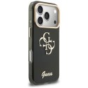 Etui Guess IML 4G Script Metal do iPhone 18 Pro / 17 Pro czarny