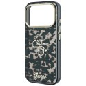 Etui Guess IML 4G Script Metal do iPhone 18 Pro Max / 17 Pro Max tortoise