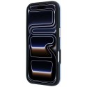 Etui Karl Lagerfeld Saffiano Small Script Metal Logo MagSafe do iPhone 18 Pro / 17 Pro jasnoniebieski