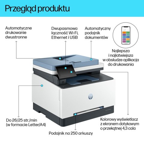 HP LaserJet Pro 3302fdw Bezprzewodowe Multifunction