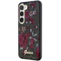 Guess GUHCS23MHCFWSA S23+ S916 zielony/kaki hardcase Flower Collection