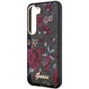 Guess GUHCS23MHCFWSA S23+ S916 zielony/kaki hardcase Flower Collection