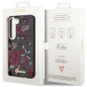 Guess GUHCS23MHCFWSA S23+ S916 zielony/kaki hardcase Flower Collection