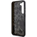 Guess GUHCS23MHCFWSK S23+ S916 czarny/black hardcase Flower Collection