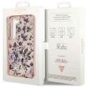 Guess GUHCS23MHCFWSP S23+ S916 różowy/pink hardcase Flower Collection