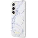 Guess GUHCS23MPCUMAH S23+ S916 biały/white hardcase Marble