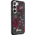 Guess GUHCS23SHCFWSA S23 S911 zielony/kaki hardcase Flower Collection