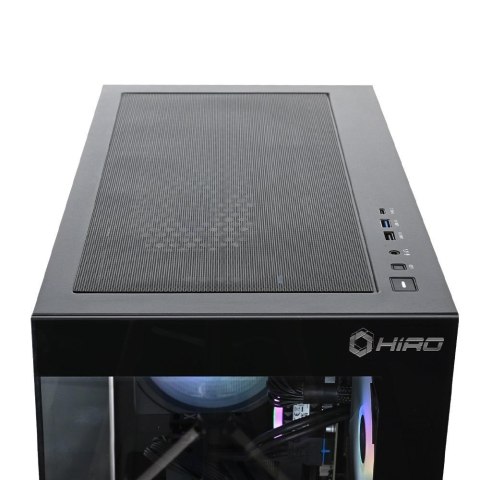 Komputer HIRO Aurora AMD Ryzen 7 8700F, RX 9060XT 16GB, 32GB RAM, 1TB SSD, WIFI, W11H
